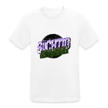 zitat witzig terrier geburtstagsgeschenkidee - Männer T-Shirt atmungsaktiv - Weiß - Vorne - AI Model Male 185 dark (185cm)