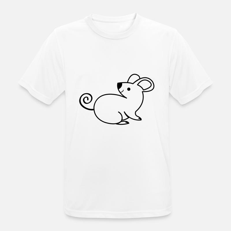 Mouse - Men's Breathable T-Shirt - white