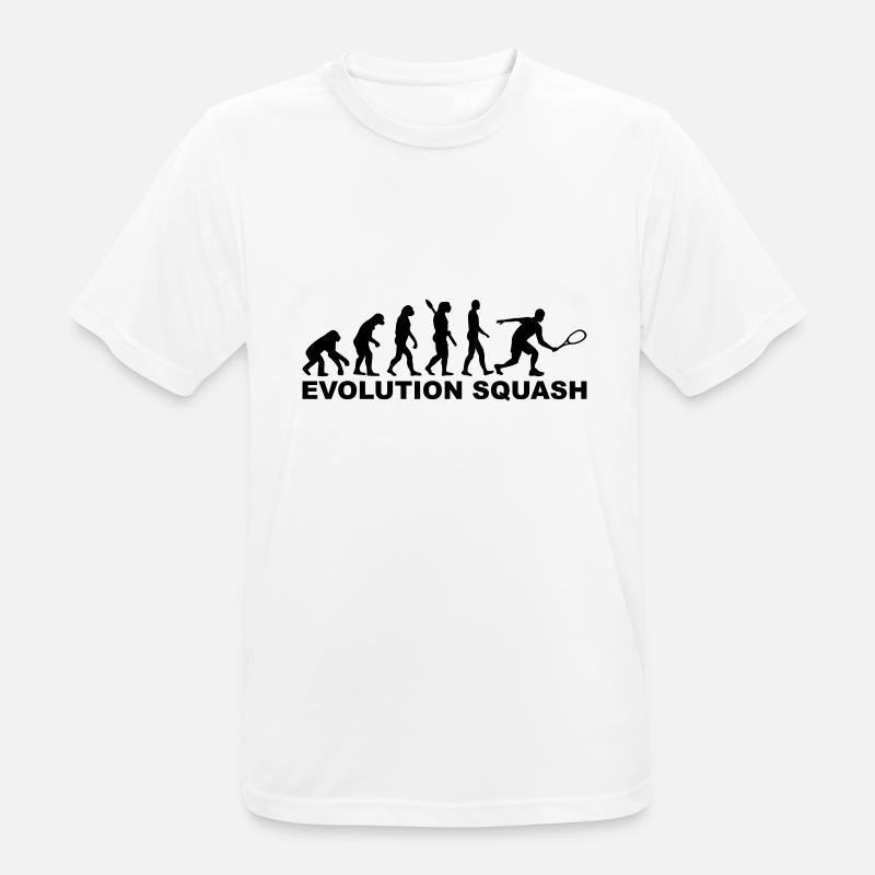Evolution Squash - Men's Breathable T-Shirt - white