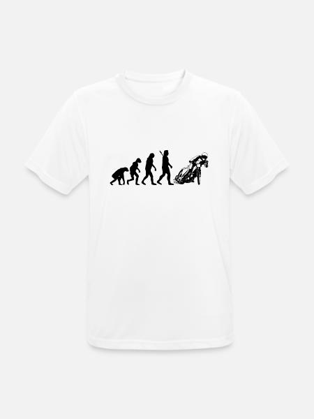 Speedway - Men's Breathable T-Shirt - white