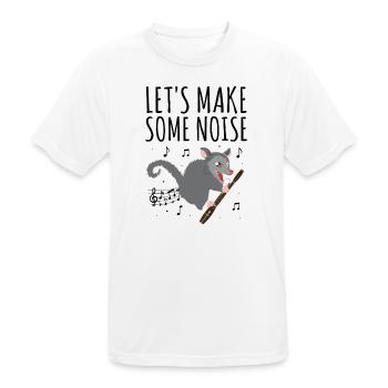 Conception d’instruments à vent bassoniste pour bassoniste - T-shirt respirant Homme - blanc - Devant - AI Model Male 185 dark (185cm)