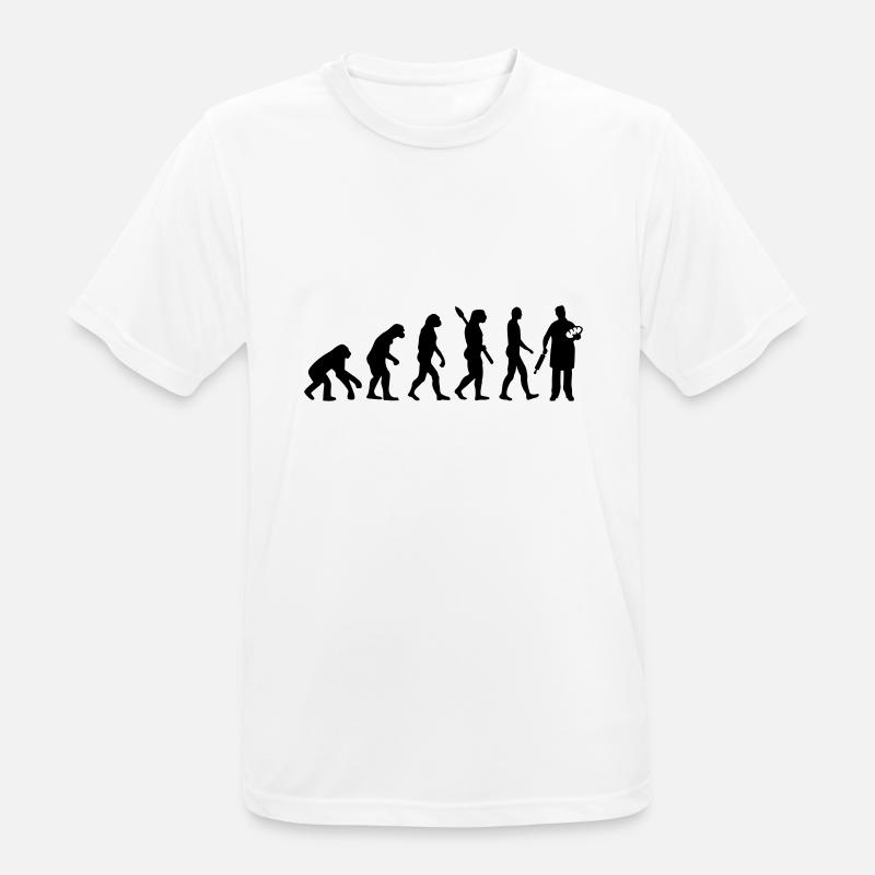 Evolution Baker - Men's Breathable T-Shirt - white