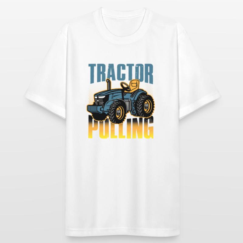 tractor pulling, tractor pulling pulling, racing, Männer T-Shirt atmungsaktiv