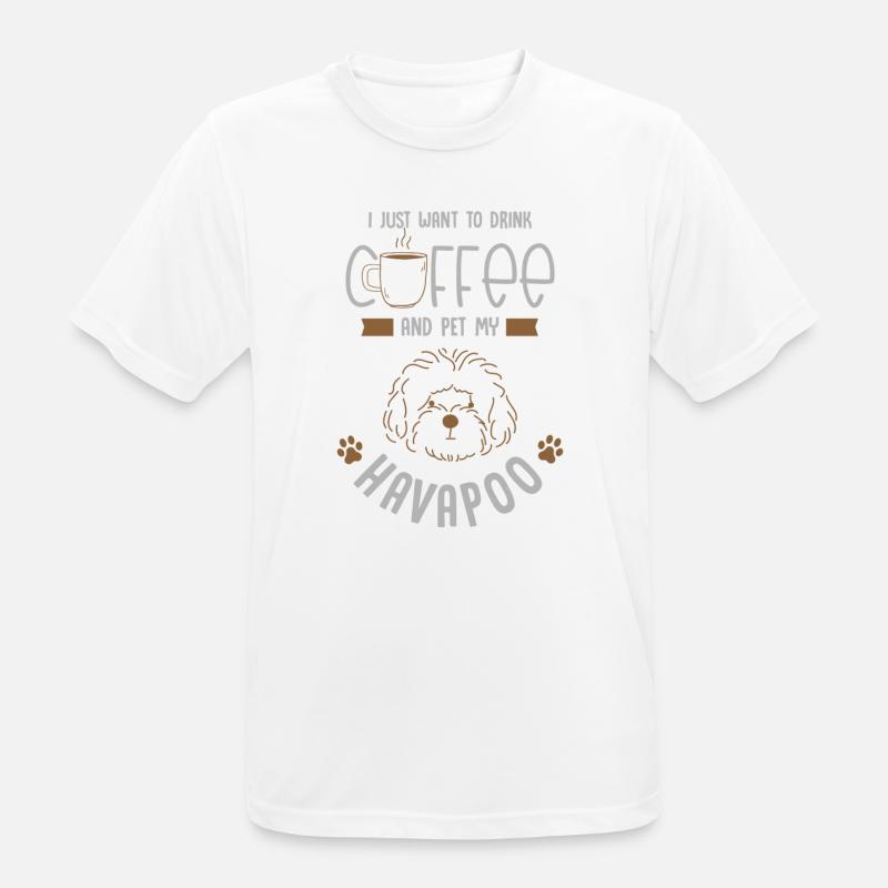 havapoo, havapoo Havanese, poodle, - Men's Breathable T-Shirt - white