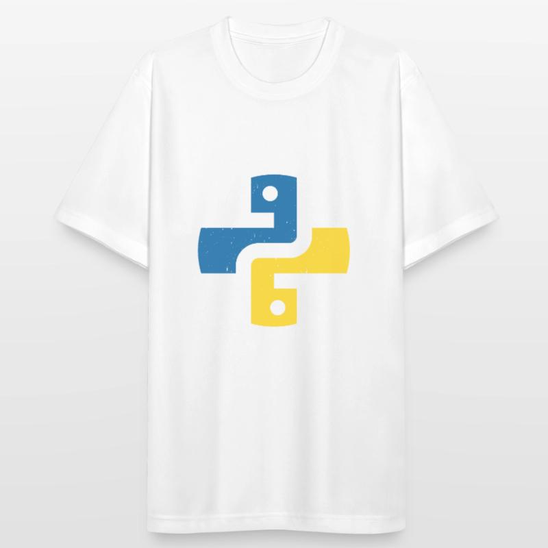 Python Programmiersprache Männer T-Shirt atmungsaktiv