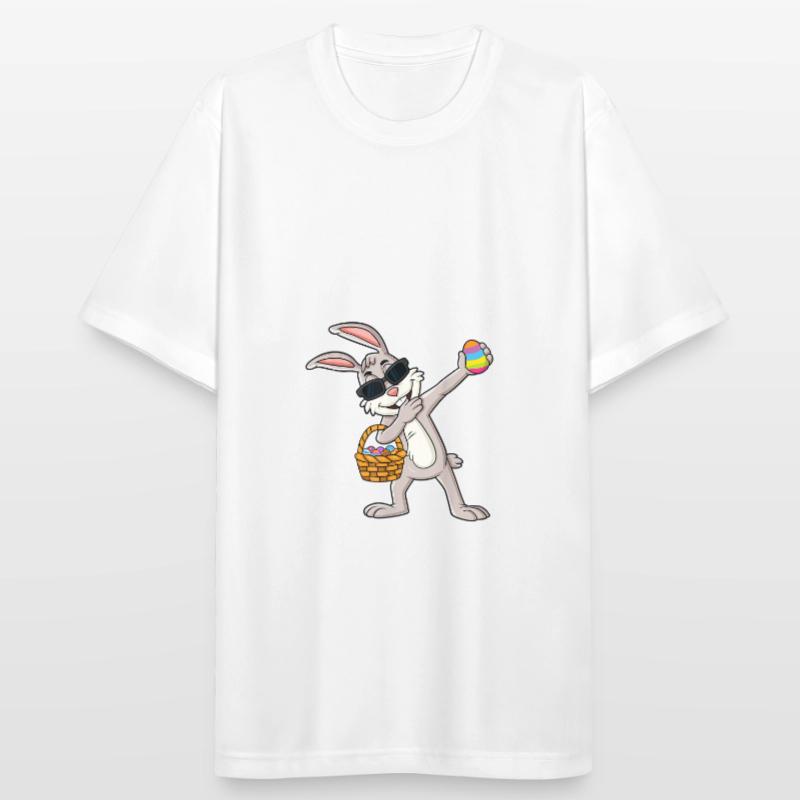 Easter Easter Happy Easter Easter Eggs Dabbing Men's Breathable T-Shirt