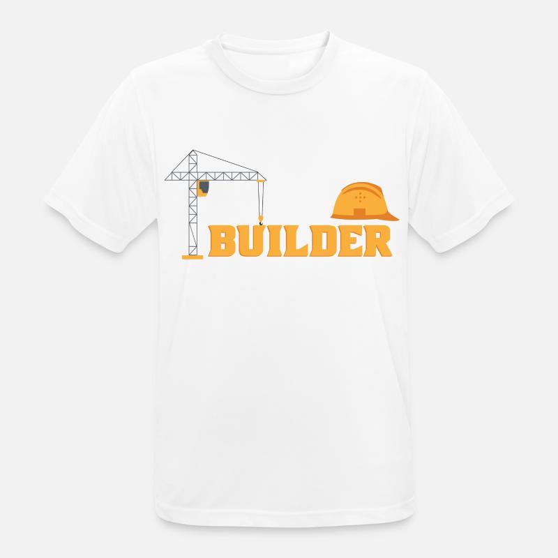 Construction worker - Men's Breathable T-Shirt - white