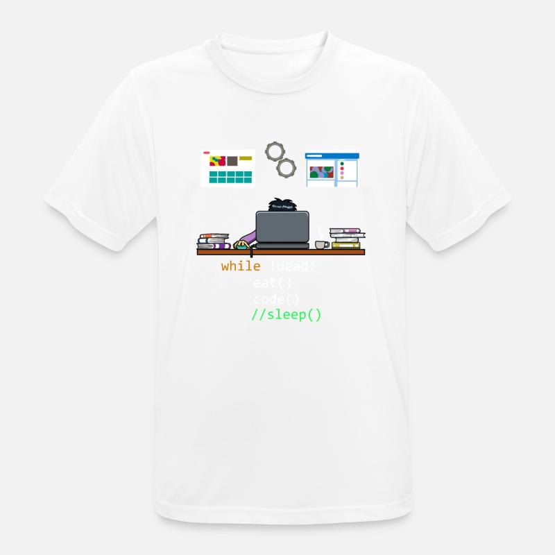 Programmierung Informatik Entwickler Programmierer - Männer T-Shirt atmungsaktiv - undefined