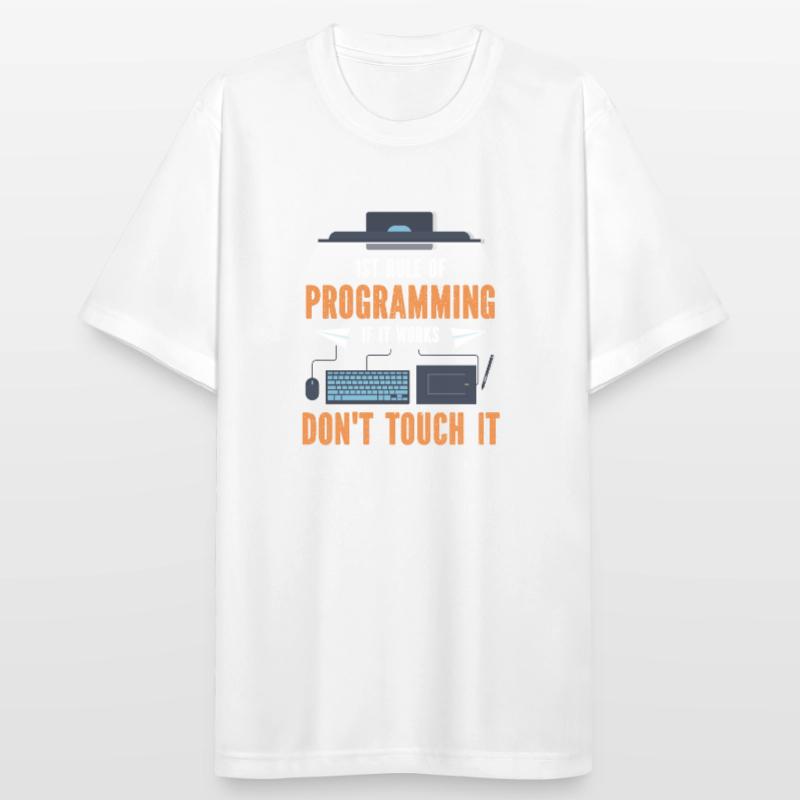 Programmierer Programmierung Code Computer Männer T-Shirt atmungsaktiv