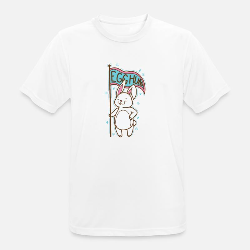 Egg Hunt Easter Easter Eggs - Men's Breathable T-Shirt - white