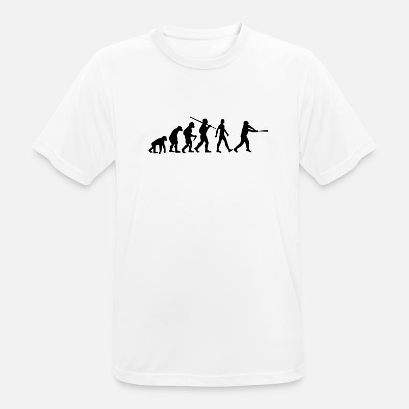 Baseball Evolution Batter Evolution - Men's Breathable T-Shirt - white