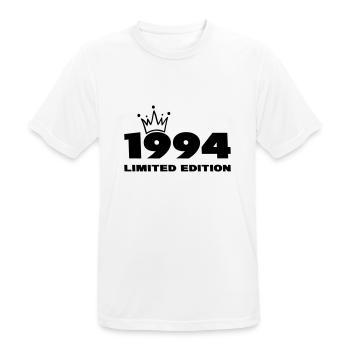 1994 Édition limitée - T-shirt respirant Homme - blanc - Devant - AI Model Male 185 dark (185cm)