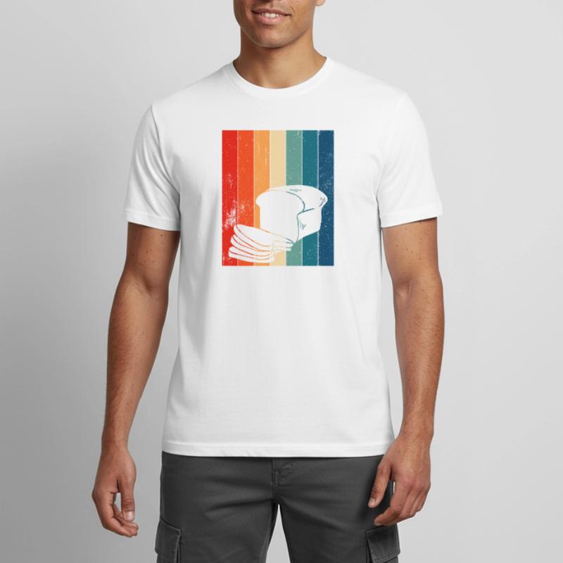 Baking Bread Bakery Bakery Bread Making Men's Breathable T-Shirt