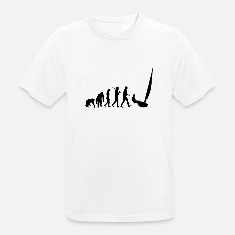 Evolution Sailing - Men's Breathable T-Shirt - white