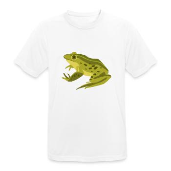 Meerestiere - Männer T-Shirt atmungsaktiv - Weiß - Vorne - AI Model Male 185 dark (185cm)