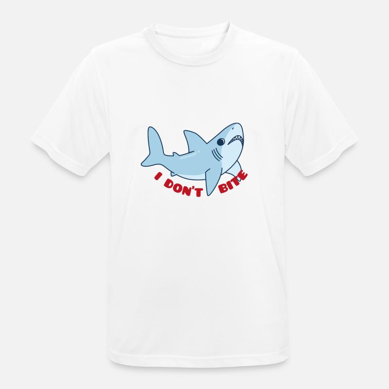 Meerestiere - Männer T-Shirt atmungsaktiv - Weiß