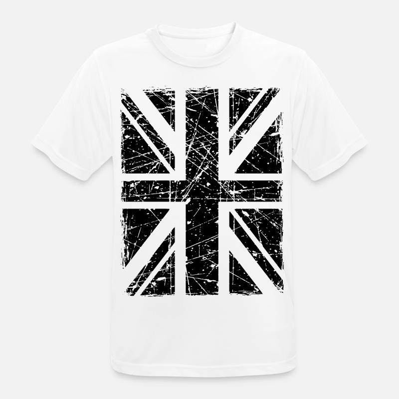 Union Jack - Men's Breathable T-Shirt - white