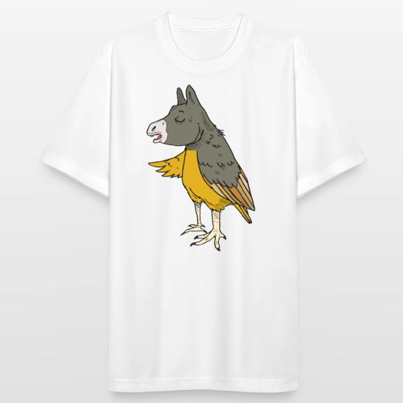 Esel oder Adler oder Vogel Eselvogel Männer T-Shirt atmungsaktiv