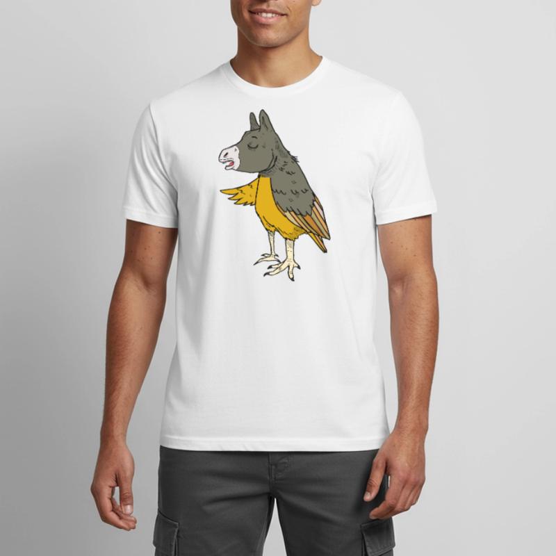Esel oder Adler oder Vogel Eselvogel Männer T-Shirt atmungsaktiv