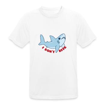 Meerestiere - Männer T-Shirt atmungsaktiv - Weiß - Vorne - AI Model Male 185 dark (185cm)