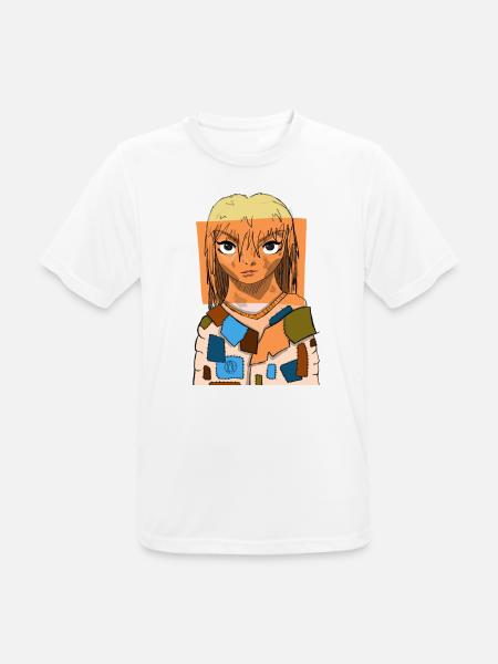 Anime Eyes Collage #4 - Men's Breathable T-Shirt - white