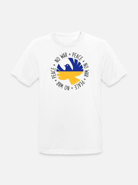 No war - kein Krieg - Men's Breathable T-Shirt - white