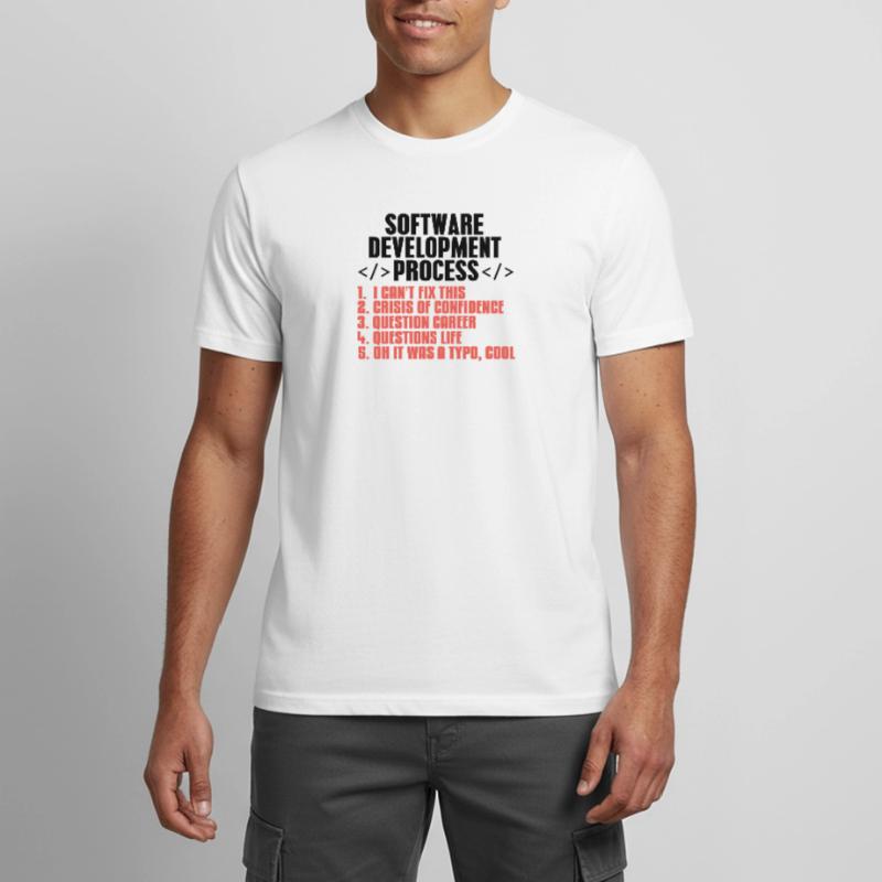 Programmer Coder Software Developer Gift Men's Breathable T-Shirt