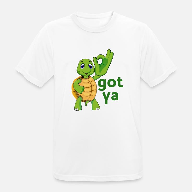 turtle turtle testudines toad - Men's Breathable T-Shirt - white
