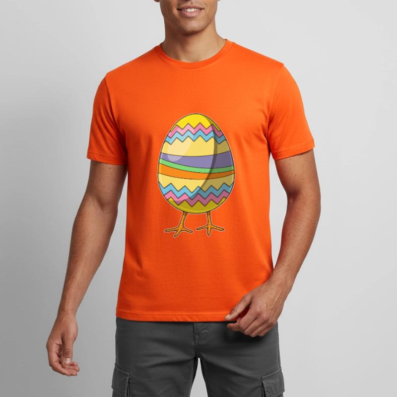Chick Easter Easter Egg Men's Breathable T-Shirt
