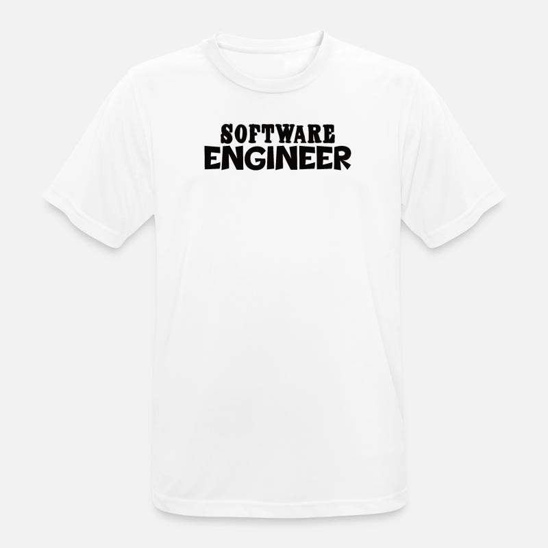 Software Developer Programmer Gift - Men's Breathable T-Shirt - white
