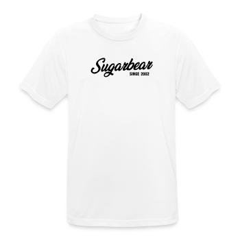 Lustiger Zuckerbär seit 2002 - Männer T-Shirt atmungsaktiv - Weiß - Vorne - AI Model Male 185 dark (185cm)