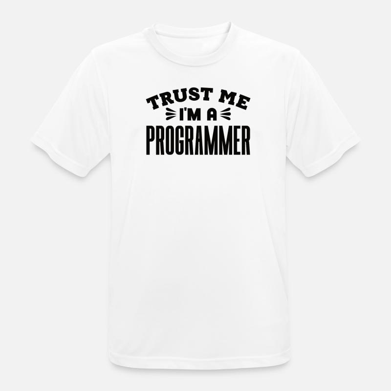 Software Developer Programmer Gift - Men's Breathable T-Shirt - white