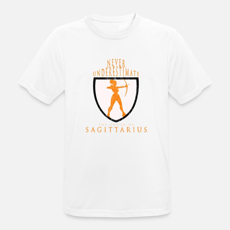 Sagittarius - Men's Breathable T-Shirt - white