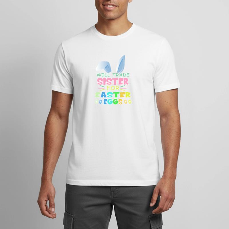 Easter Easter Bunny easter eggs boy gift Men's Breathable T-Shirt