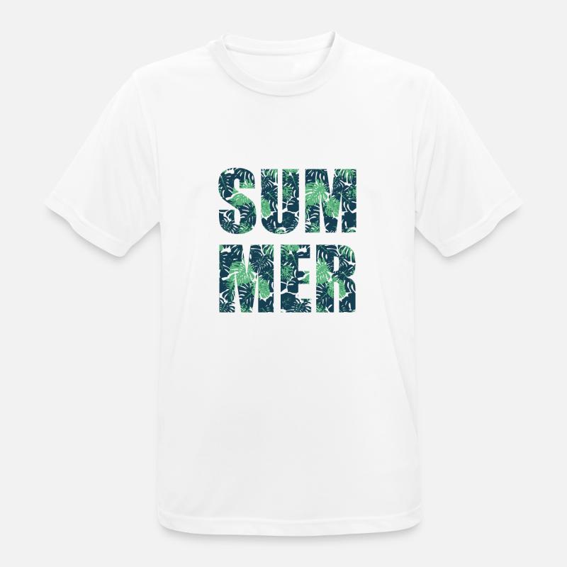 summer - Men's Breathable T-Shirt - white