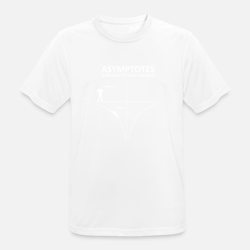 Math Teacher Nerd Gift Mathematician Science - Men's Breathable T-Shirt - white