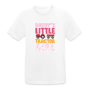 Landwirt Kinder Traktor Geschenk · Traktor Mädchen - Männer T-Shirt atmungsaktiv - Weiß - Vorne - AI Model Male 185 dark (185cm)