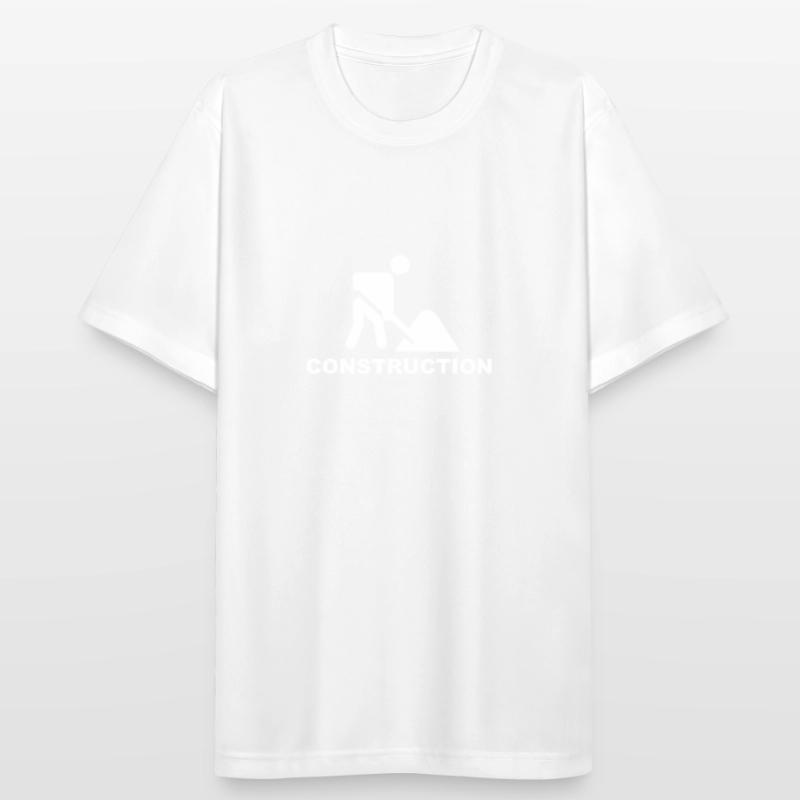 Construction /Construction /Construction /Conversion /Help Men's Breathable T-Shirt