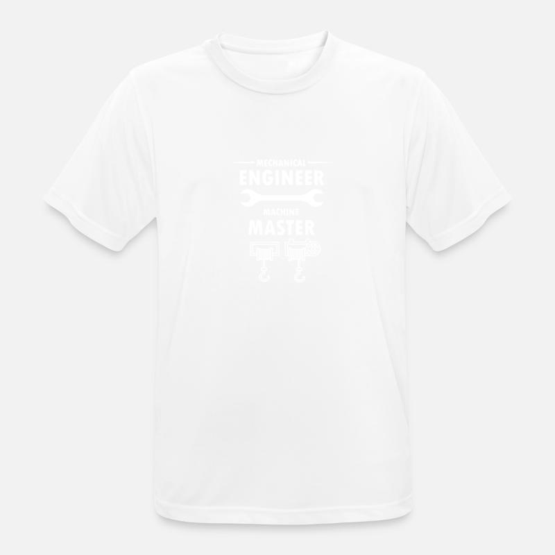 Mechanical Engineer - Machine Master - Men's Breathable T-Shirt - white