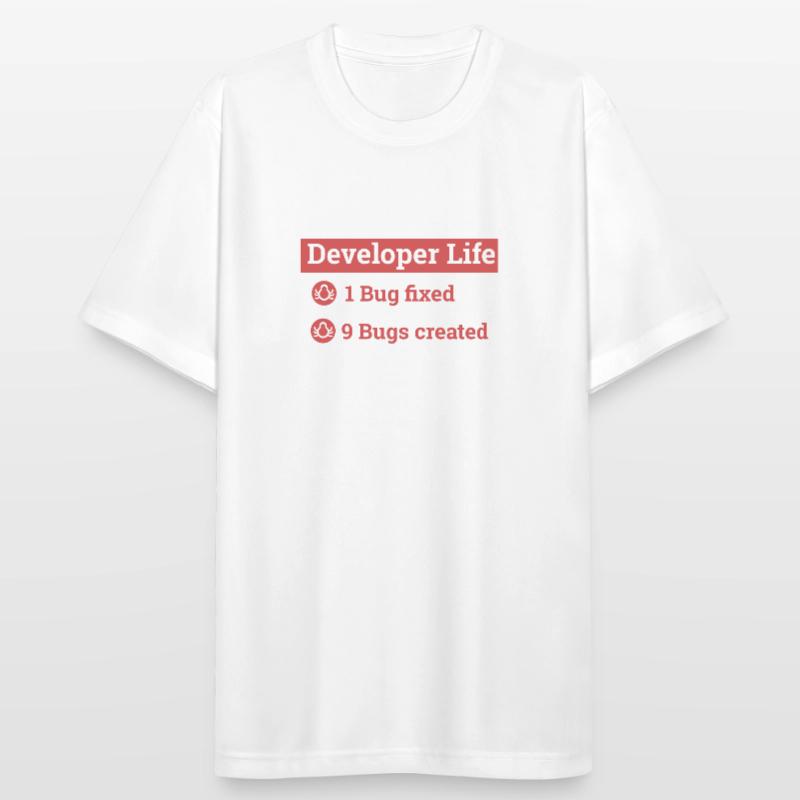 "Developer life" | Programmer, Programmer Men's Breathable T-Shirt