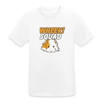 Pet Lover I Furry Potato I Cute Guinea Pig I - Men's Breathable T-Shirt - white - Front - AI Model Male 185 dark (185cm)