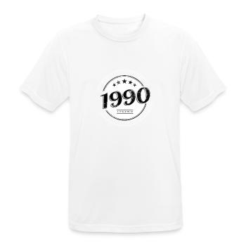 Limited Edition 1990 and as sexy as ever - Men's Breathable T-Shirt - white - Front - AI Model Male 185 dark (185cm)