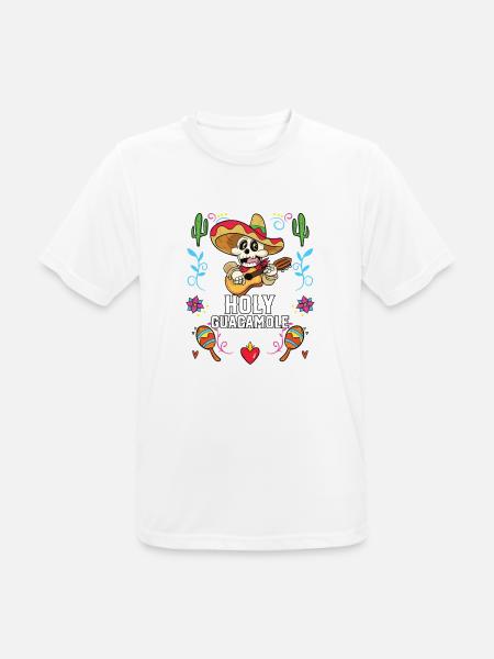 Holy Guacamole Lover Avocado Vegetarian Guac Dip - Männer T-Shirt atmungsaktiv - Weiß