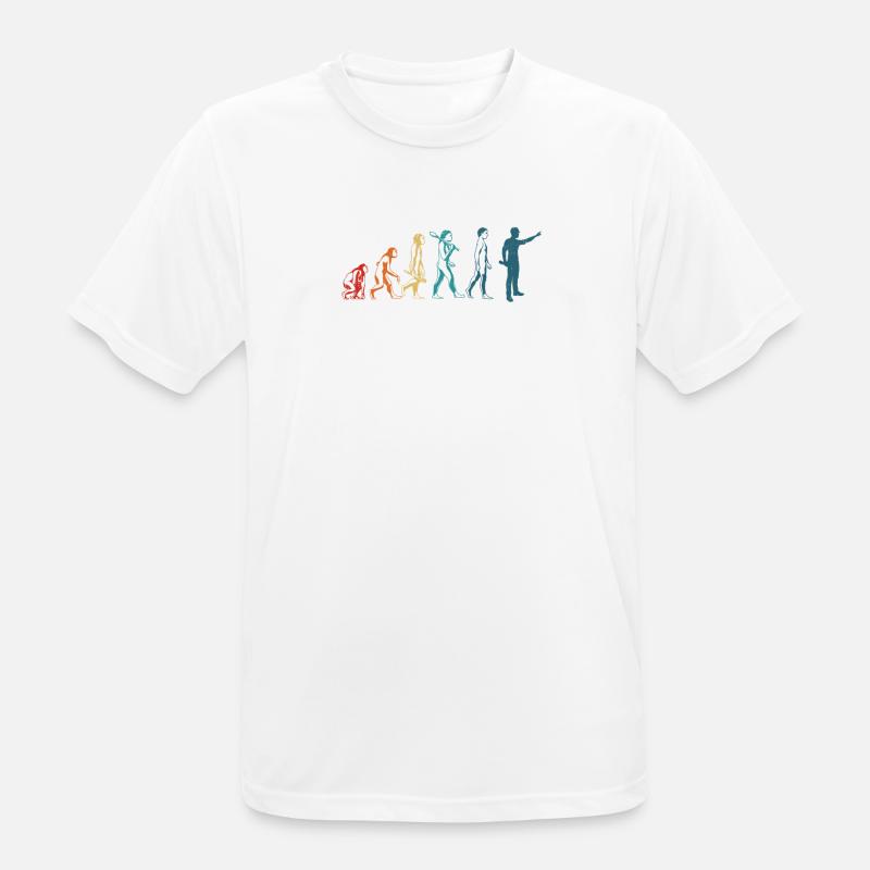 Funny Engineer Evolution Mechanical Engineering - Men's Breathable T-Shirt - white
