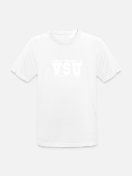 VIM Scripting University Schol of Linux Hacking - Männer T-Shirt atmungsaktiv - Weiß
