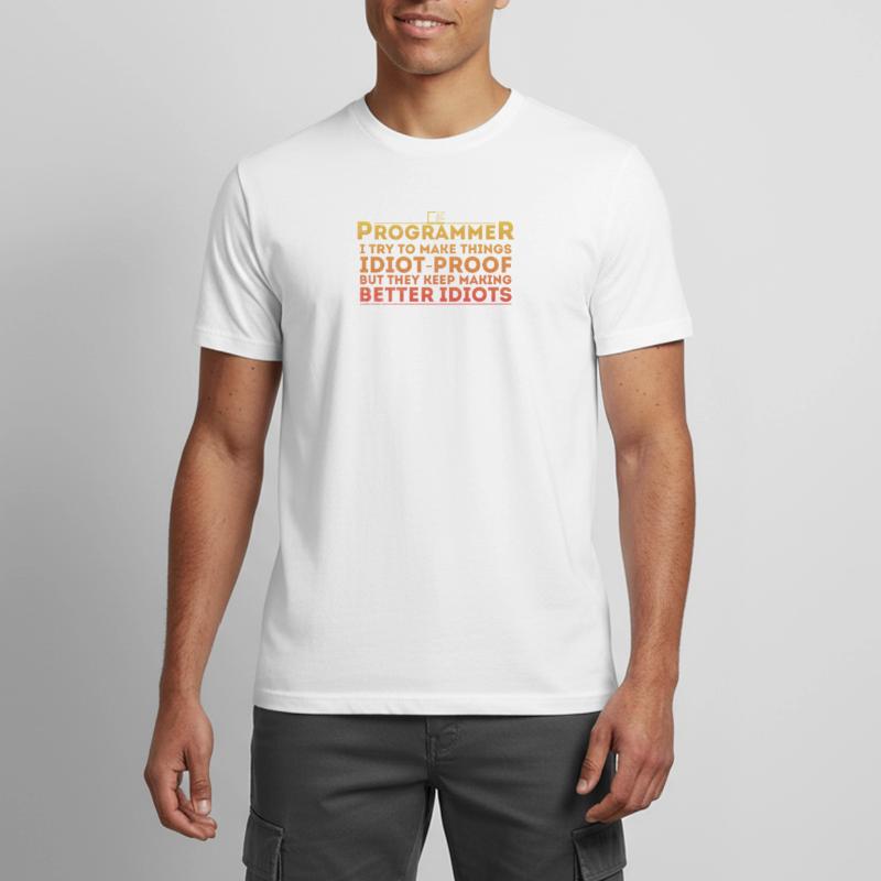 Lustiger Programmierer Humor Computer Coder Programmierung Männer T-Shirt atmungsaktiv