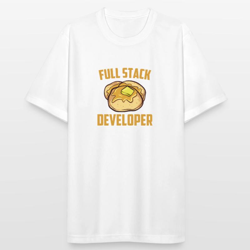 Full Stack Developer - Computer-Software-Programm Männer T-Shirt atmungsaktiv