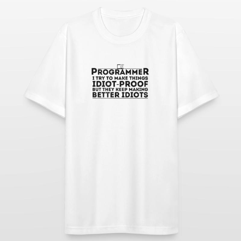 Funny Programmer Humor Computer Coder Programming Men's Breathable T-Shirt