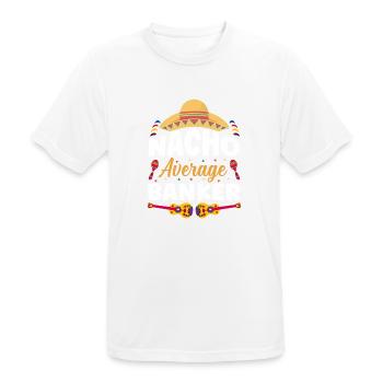 Cinco De Mayo Parti mexicain Cinco De Mayo - T-shirt respirant Homme - blanc - Devant - AI Model Male 185 dark (185cm)