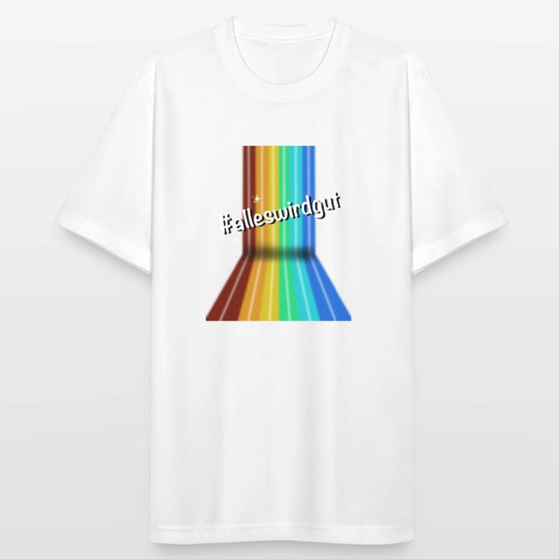 #alleswirdgut Alles wird gut Spruch Statement Männer T-Shirt atmungsaktiv